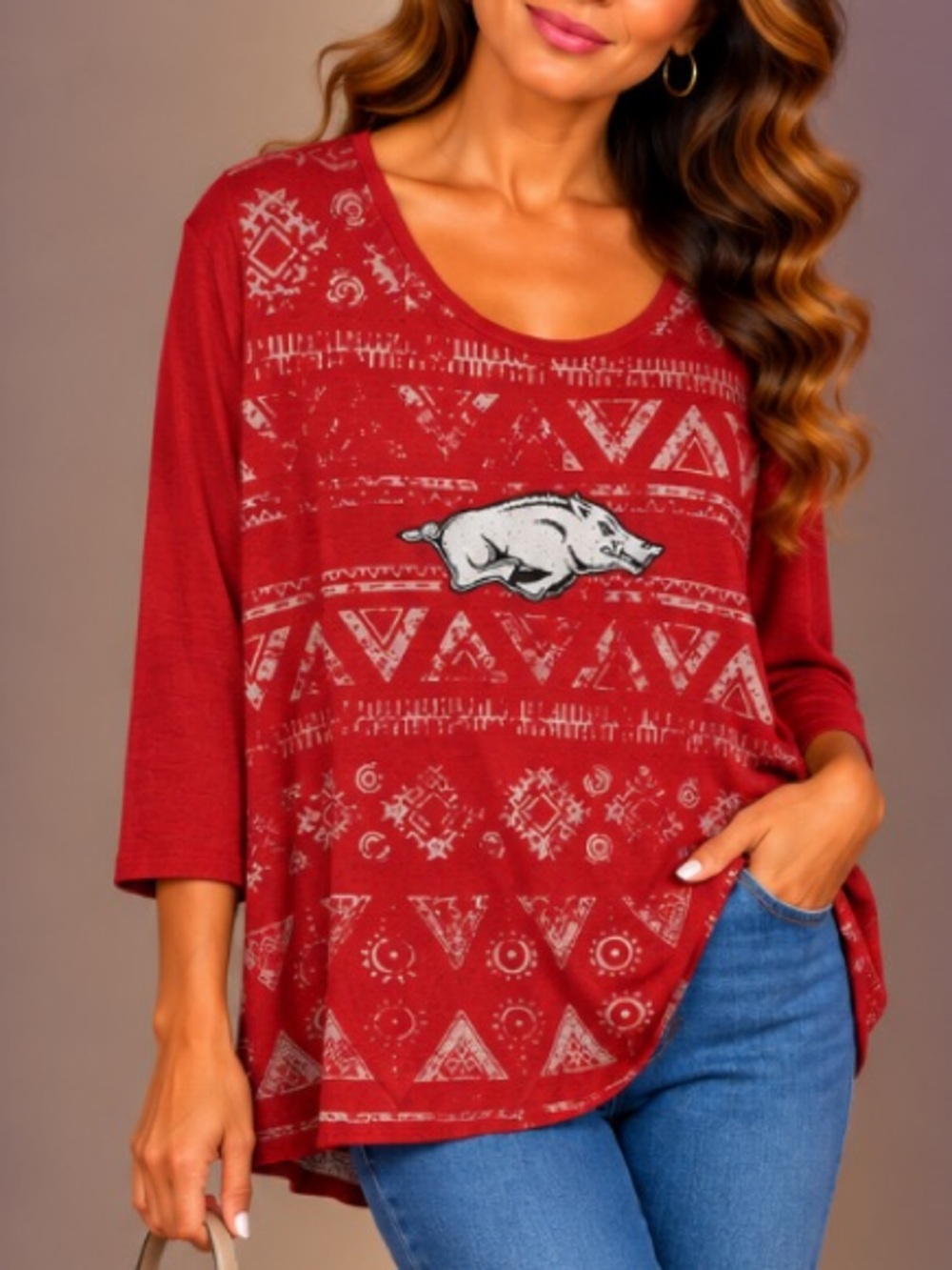 P. Michael Arkansas Razorbacks Shirt - Picture 1 of 9